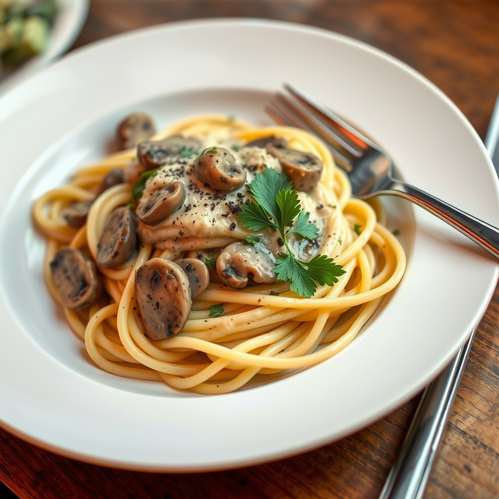 The Viral Creamy Mushroom Pasta That Everyone’s Making