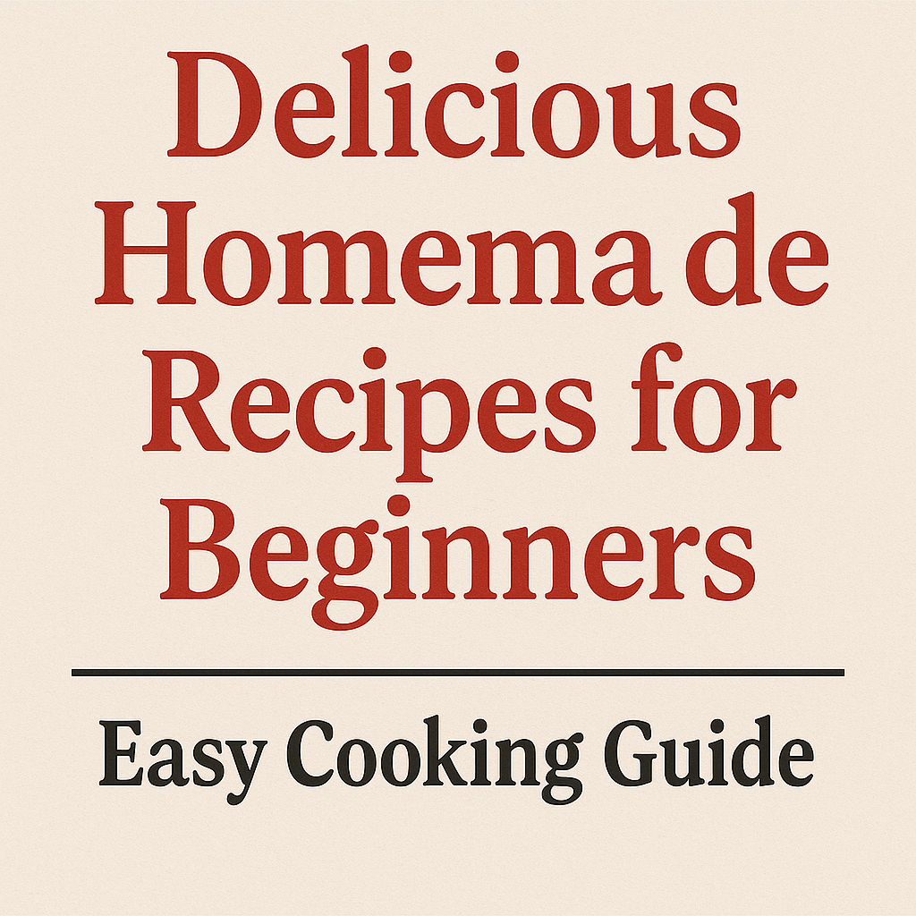 Delicious Homemade Recipes for Beginners | Easy Cooking Guide |step now