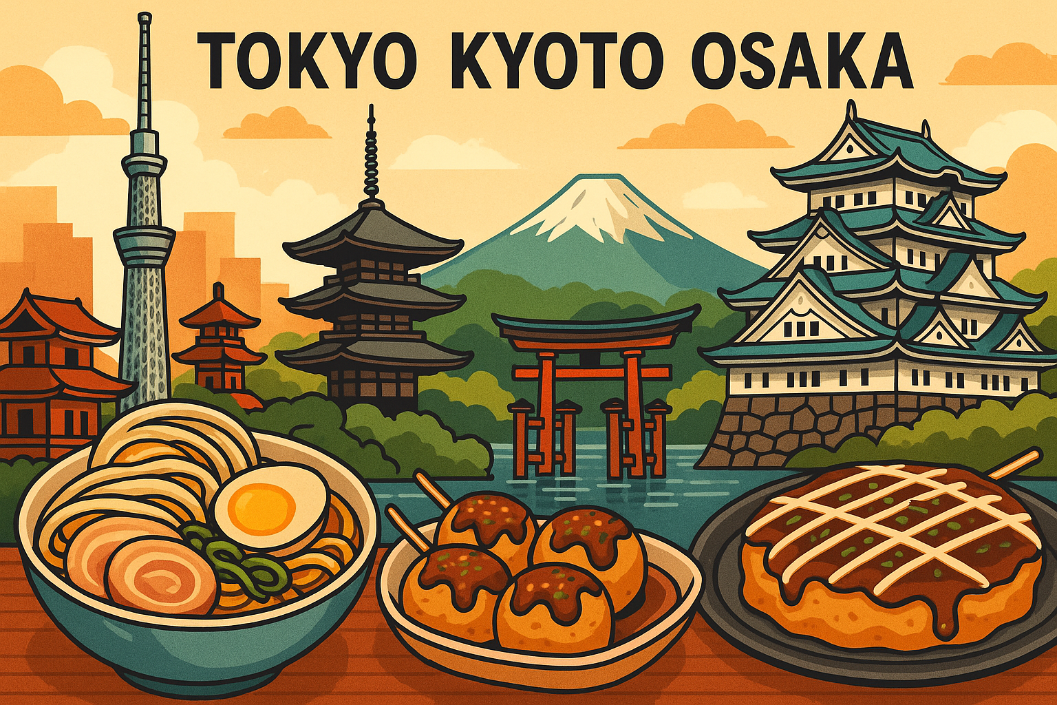 Tokyo, Kyoto, Osaka: A Culinary Journey Through Japan